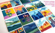 Load image into Gallery viewer, PREORDER - Printed Papers for Collaging