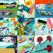 Load image into Gallery viewer, Hobbyist Collages Card Pack