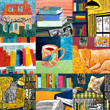 Load image into Gallery viewer, WHOLESALE LISTING Book Lover Collages Greetings Card RRP £3