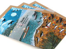 Load image into Gallery viewer, Advent Calendar Card Seaside by Printmaker Molly Lemon for Cornwall