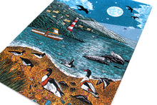 Load image into Gallery viewer, WHOLESALE LISTING Seaside Advent Calendar Greetings Card RRP £7.50