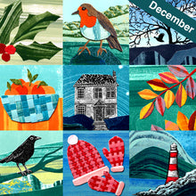 Load image into Gallery viewer, x12 Monthly Collages Card Pack