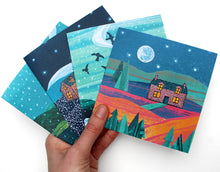 Load image into Gallery viewer, Winter Houses Card Pack