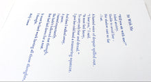 Load image into Gallery viewer, Sit With Me 2026 (includes letterpress poem)