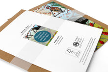 Load image into Gallery viewer, British Birds Advent Calendar Greetings Card