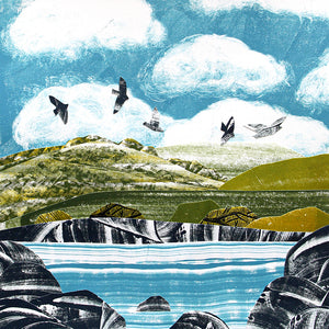 WHOLESALE LISTING Birds Over Lake Card RRP £3