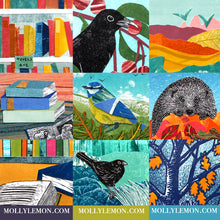 Load image into Gallery viewer, WHOLESALE Set of 3 Bookmarks - Collaged Designs RRP £2.50
