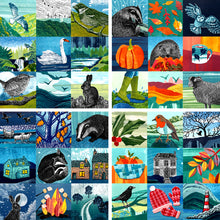 Load image into Gallery viewer, Sep - Dec Monthly Collages Card Pack
