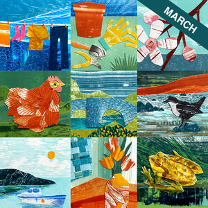 Monthly Collages Card Pack