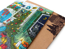 Load image into Gallery viewer, Cosy Christmas Advent Calendar Greetings Card
