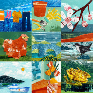 WHOLESALE LISTING March Collages Greetings Card RRP £3