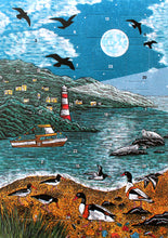 Load image into Gallery viewer, WHOLESALE LISTING Seaside Advent Calendar Greetings Card RRP £7.50
