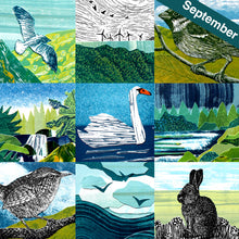 Load image into Gallery viewer, x12 Monthly Collages Card Pack
