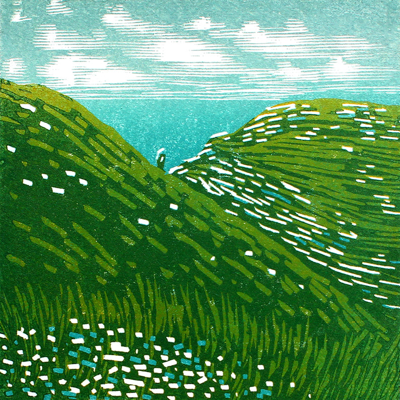 WHOLESALE LISTING Tintagel Study Greetings Card RRP £3