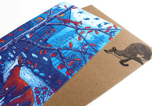 Load image into Gallery viewer, WHOLESALE LISTING Winter Garden Advent Calendar Greetings Card RRP £7.80
