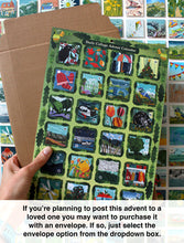 Load image into Gallery viewer, PREORDER Wall Hanging Daily Collage Advent Calendar
