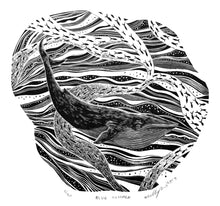 Load image into Gallery viewer, Molly Lemon Wood Engraving Whale
