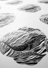 Load image into Gallery viewer, Molly Lemon Wood Engraving Whale
