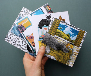 Home Collage Card Pack