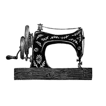 Load image into Gallery viewer, Mini Sewing Machine Molly Lemon Print
