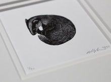 Load image into Gallery viewer, Molly Lemon Wood Engraving Badger
