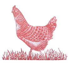 Load image into Gallery viewer, Hen Wood Engraving Molly Lemon
