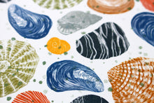 Load image into Gallery viewer, Molly Lemon Wood Engraving Seashells
