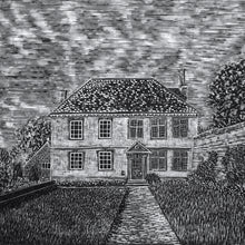 Load image into Gallery viewer, Molly Lemon Wood Engraving Snowshill Manor
