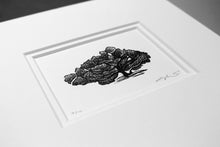 Load image into Gallery viewer, Tree 2017 (my first ever wood engraving)
